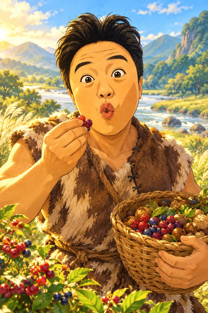 열매를 먹는 잼스